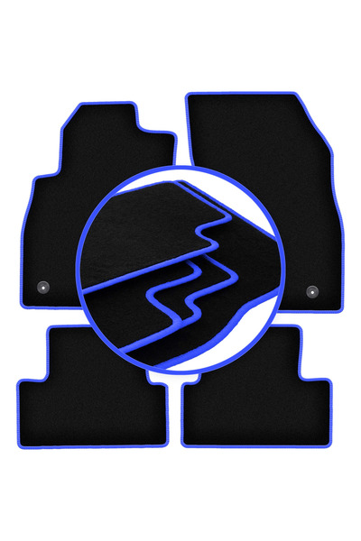 shumee Covorașe auto CARLUX-BLUE pentru: Opel Cascada cabrio (2012-)