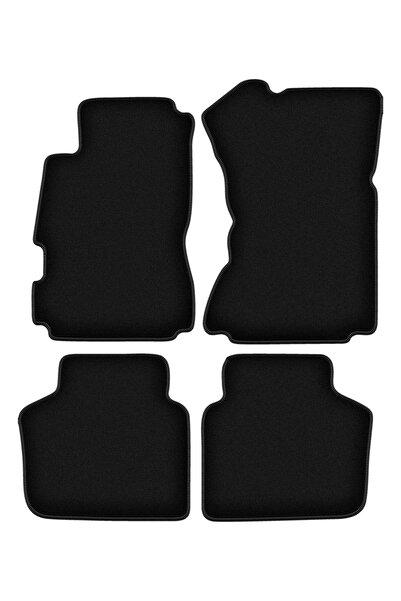 shumee Covorașe BASIC negre din velur pentru: Daewoo Arcadia sedan (1991-1996)