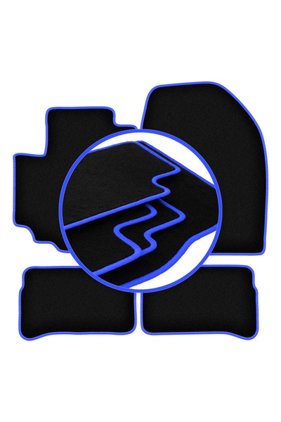 shumee Covorașe auto CARLUX-BLUE pentru: Suzuki Vitara II FL SUV (2018-)