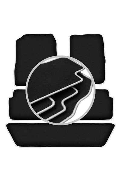 shumee Covorașe auto CARLUX-SILVER pentru: Dodge Durango II SUV (2002-2010)