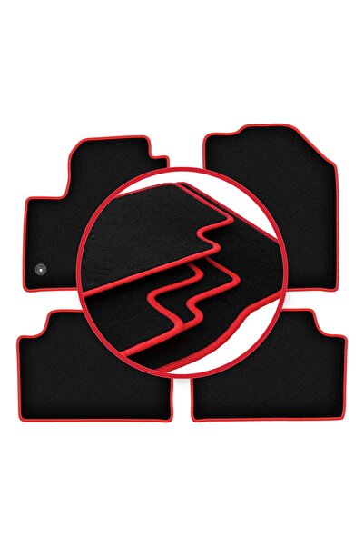 shumee Covorașe auto CARLUX-RED pentru: Kia e-Soul II / Soul EV hatchback (20...