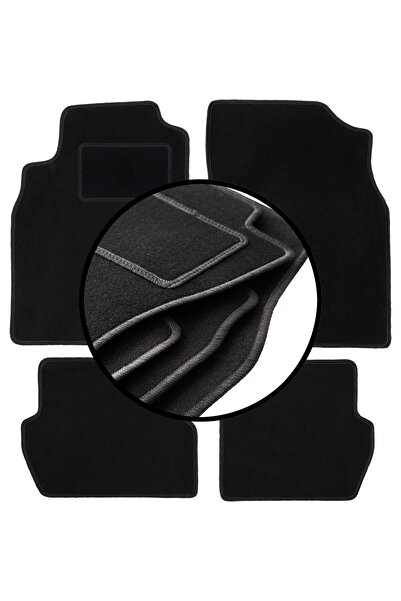 shumee Set complet de covorașe velur pentru: Nissan Almera N16 hatchback (200...