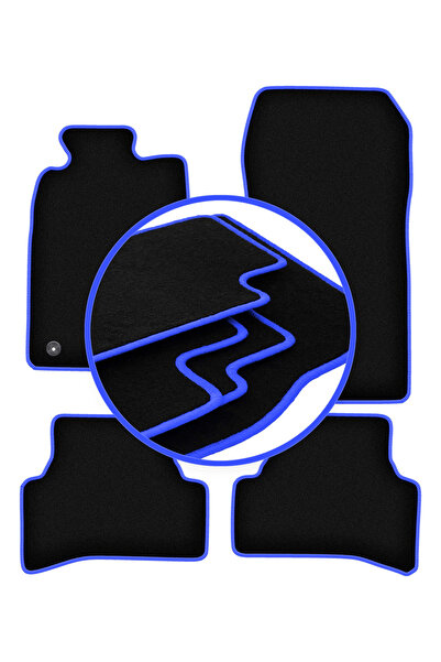 shumee Covorașe auto CARLUX-BLUE pentru: Mercedes CLK W208 coupe (1997-2003)