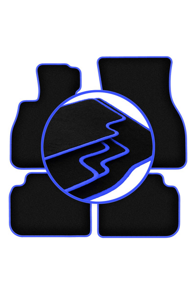 shumee Covorașe auto CARLUX-BLUE pentru: Mini Clubman F-54 hatchback (2015-)