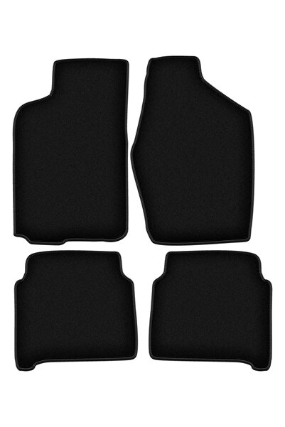 shumee Covorașe BASIC negre din velur pentru: Toyota Camry V20 II sedan (1986...