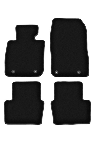 shumee Covorașe BASIC negre din velur pentru: Mazda CX-3 crossover (2015-)