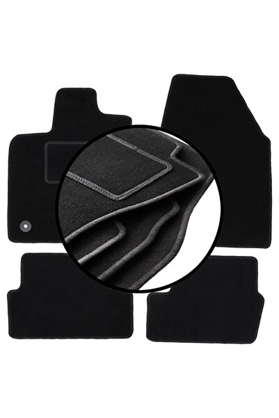 shumee Set complet de covorașe velur pentru: Nissan Qashqai J10 I crossover (...
