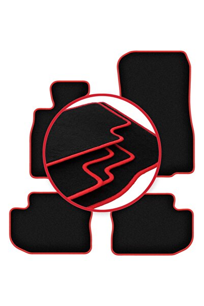 shumee Covorașe auto CARLUX-RED pentru: BMW 6 F06 Gran Coupe (2012-2019)