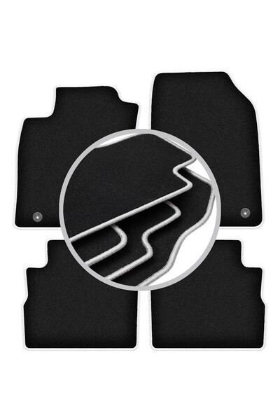 shumee Covorașe auto CARLUX-SILVER pentru: Opel Vectra C break (2003-2008)