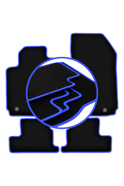 shumee Covorașe auto CARLUX-BLUE pentru: Alfa Romeo Brera coupe (2005-2010)