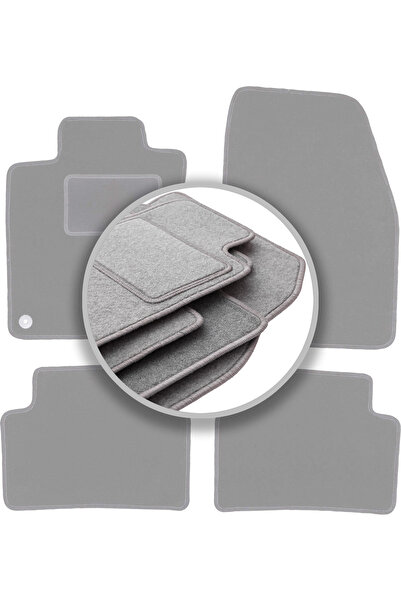 shumee Covorașe auto gri pentru: Nissan Qashqai II J11 crossover (2013-)