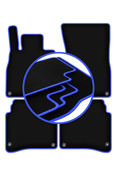 shumee Covorașe auto CARLUX-BLUE pentru: Mercedes S W222 sedan lung (2013-)