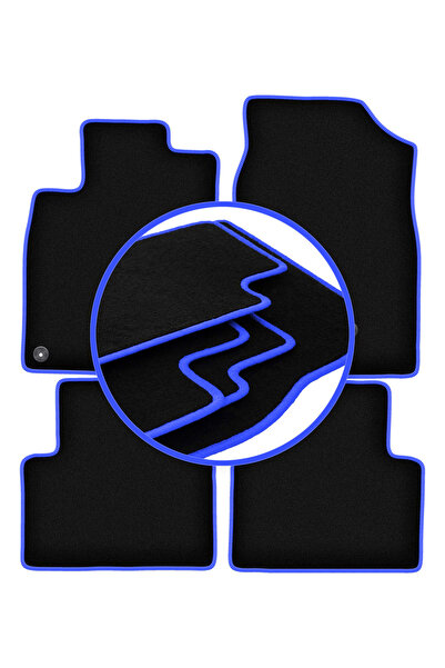 shumee Covorașe auto CARLUX-BLUE pentru: Honda Civic X hatchback (2017-)