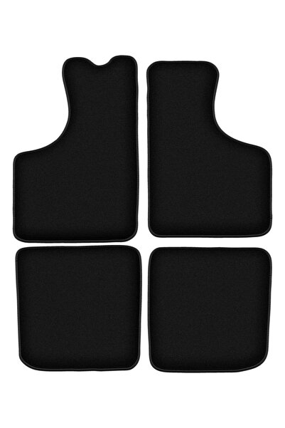 shumee Covorașe BASIC negre din velur pentru: Skoda 100S / 100L sedan (1969-1...