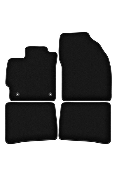 shumee Covorașe BASIC negre din velur pentru: Toyota Prius III XW30 hatchback...