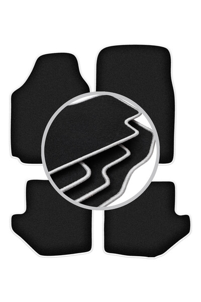 shumee Covorașe auto CARLUX-SILVER pentru: Toyota RAV4 I SUV (1994-2000)