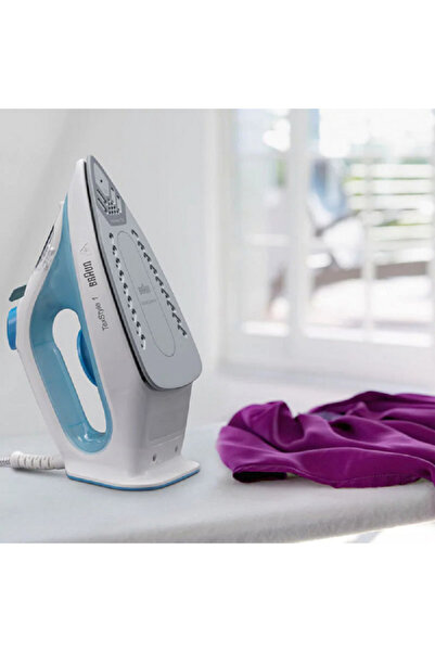 Braun 2000W Corded Electric Steam Iron Blue 220ml