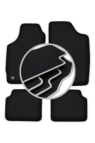 shumee Covorașe auto CARLUX-SILVER pentru: Peugeot 205 hatchback (1983-1998)