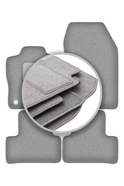 shumee Covorașe auto gri cenușiu pentru: DS 4 E-Teanse PlugIn Hybrid (2021-)