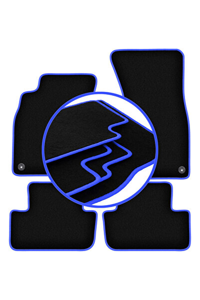 shumee Covorașe auto CARLUX-BLUE pentru: Audi A4 B8 sedan, break, avant, allroad (2007-2015)