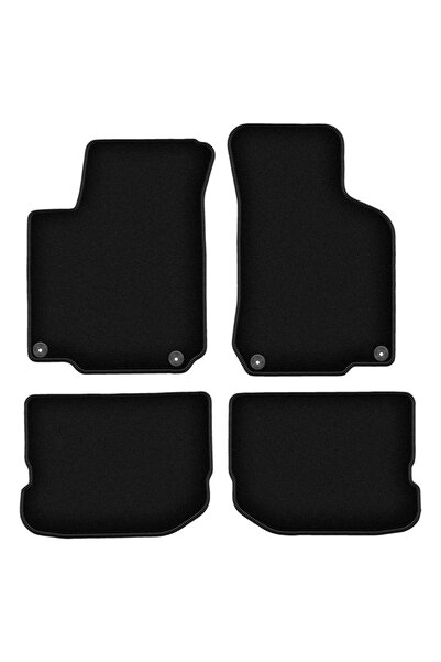 shumee Covorașe BASIC negre din velur pentru: Volkswagen New Beetle coupe, ca...