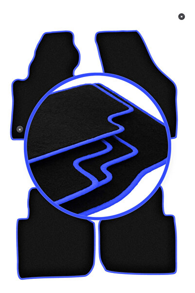 shumee Covorașe auto CARLUX-BLUE pentru: Volkswagen Passat B6 / B7 USA sedan,...