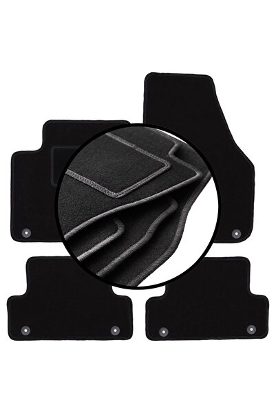 shumee Set complet de covorașe velur pentru: Volvo V40 II break, cross countr...