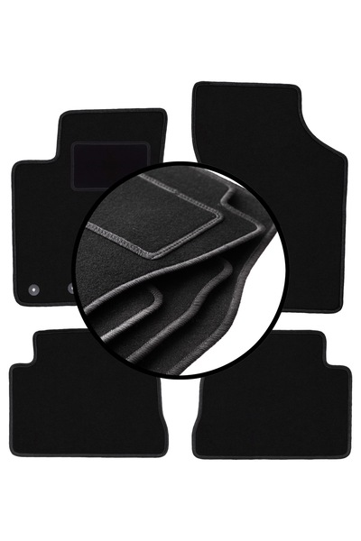shumee Set complet de covorașe velur pentru: Hyundai Getz hatchback (2002-2010)