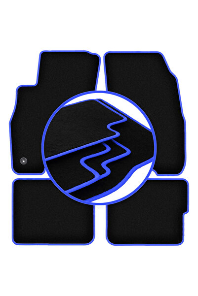 shumee Covorașe auto CARLUX-BLUE pentru: Fiat Grande Punto hatchback (2005-2009)