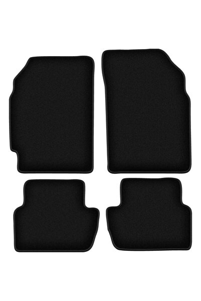shumee Covorașe BASIC negre din velur pentru: Chevrolet Spark III M300 hatchb...