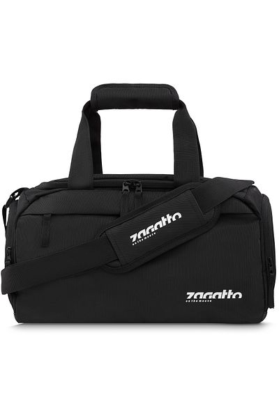 zagatto Travel Bag FIT AIR Black 40x20x25 cm Waterproof, Cabin Size, Multifunctional ZG782