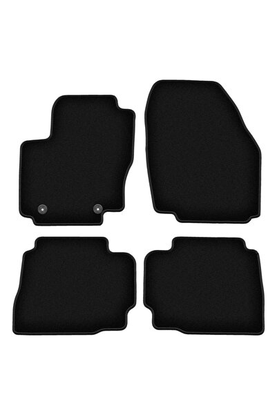 shumee Covorașe BASIC negre din velur pentru: Ford Mondeo MK4 liftback, sedan...