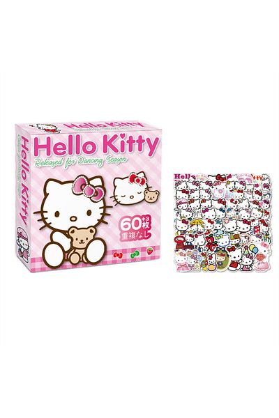 JOY TOP Cinnamoroll 60pcs Cartoon Crayon Shin-chan Stickers For Kids Girls Diy Laptop Phone Diary Cute Anime