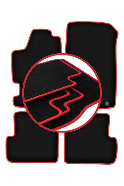 shumee Covorașe auto CARLUX-RED pentru: Renault Laguna I break, liftback (199...