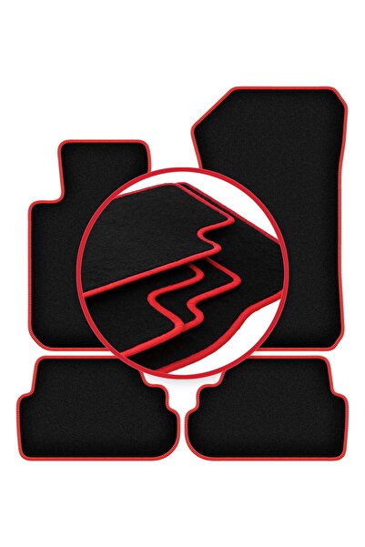 shumee Covorașe auto CARLUX-RED pentru: BMW 1 E81 hatchback (2007-2012)