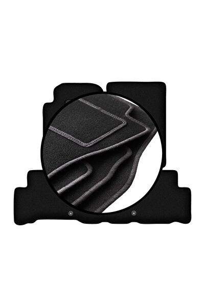 shumee Set complet de covorașe velur pentru: SsangYong Rexton III SUV (2013-)