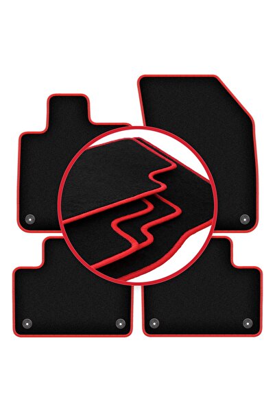 shumee Covorașe auto CARLUX-RED pentru: Volvo S60 II break, sedan (2018-)