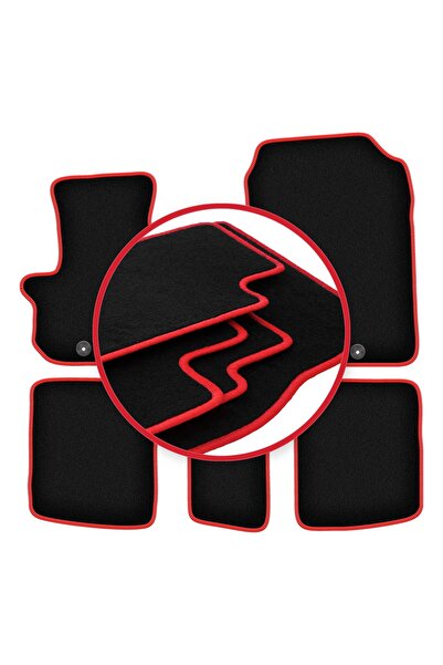 shumee Covorașe auto CARLUX-RED pentru: Toyota IQ hatchback (2009-)