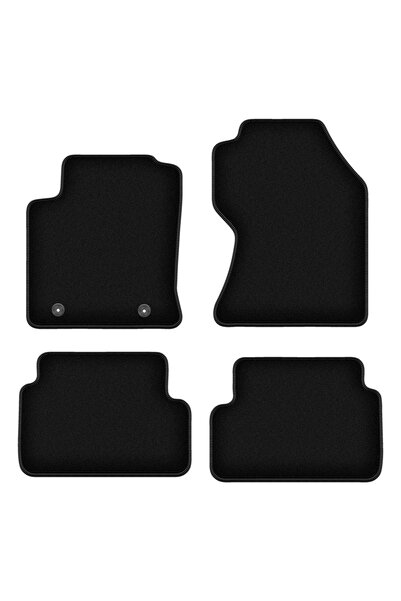 shumee Covorașe BASIC negre din velur pentru: Ford Focus MK1 FL hatchback, se...