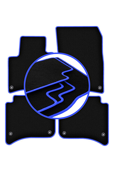 shumee Covorașe auto CARLUX-BLUE pentru: Volkswagen Touareg II SUV (2010-)