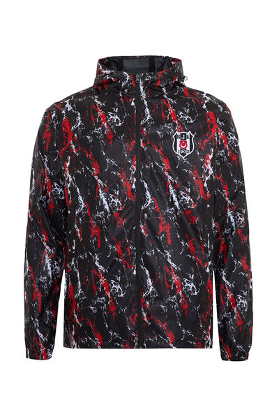 Kartal Yuvası BEŞİKTAŞ ERKEK KAPÜŞONLU FERMUARLI SWEATSHIRT 7425279T3