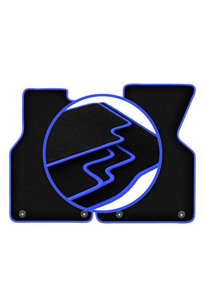 shumee Covorașe auto CARLUX-BLUE pentru: Volkswagen Transporter T4 dubă (1993...