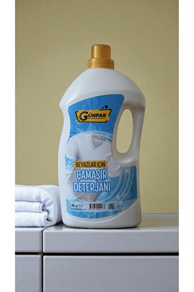 günpak endüstriyel temizlik ürünleri Çamaşır Deterjanı Beyazlar