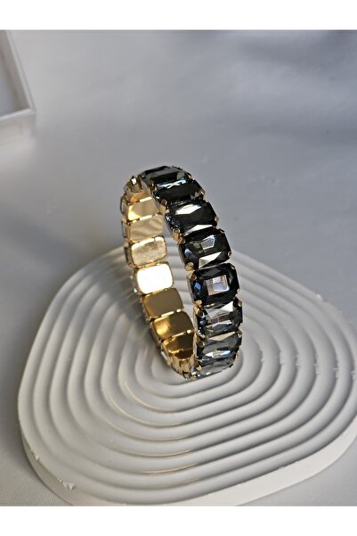 Roya Happiness BAGET TAŞLI ESNEK BİLEKLİK RENKLİ ZİRKON TAŞLI KADIN YAZLIK AL...