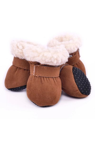 Mixpet Waterproof Fleece Winter Dog Shoes