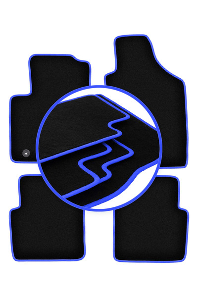 shumee Covorașe auto CARLUX-BLUE pentru: Ford Ka MK2 FL hatchback (2012-2018)