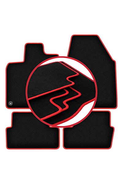 shumee Covorașe auto CARLUX-RED pentru: Nissan Qashqai I J10 crossover (2006-...