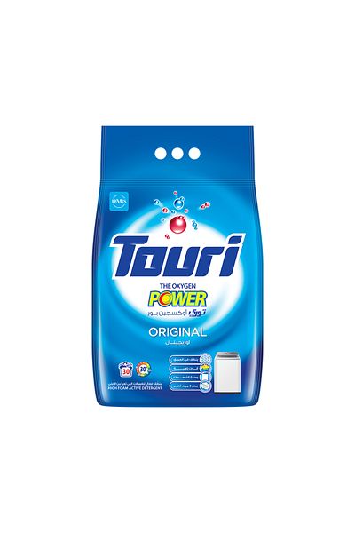 Touri Tory Laundry Powder Soap (For Top Load Washing Machines) - 2.5 kg