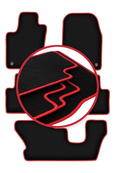 shumee Covorașe auto CARLUX-RED pentru: Dodge Durango III 7 locuri (2010-2020)