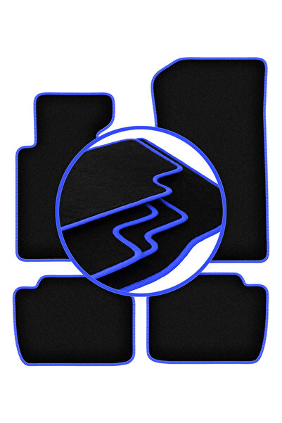 shumee Covorașe auto CARLUX-BLUE pentru: BMW 3 E46 compact, coupe, sedan, break, touring (1998-2007)